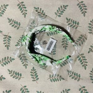 J.Crew  Green Knot Headband